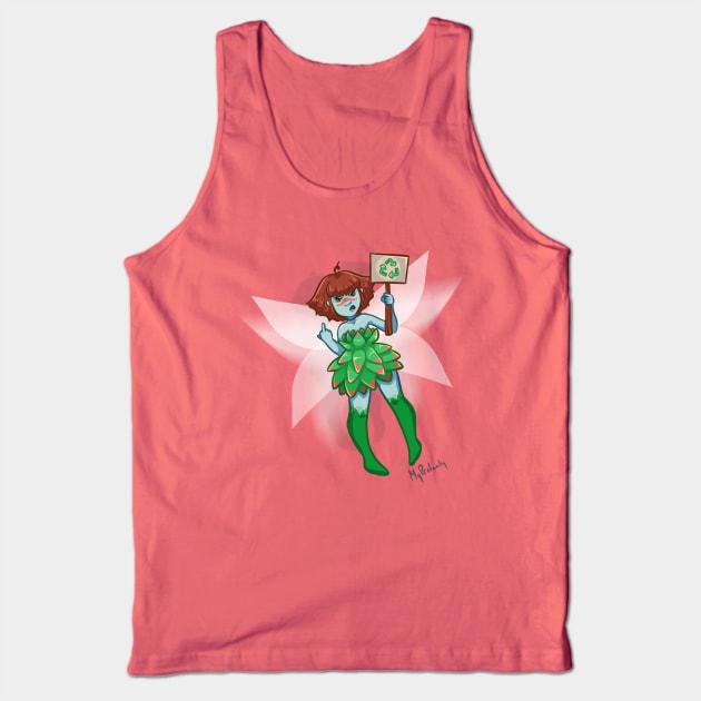 Badass Eco Fairy Tank Top by myprofanity